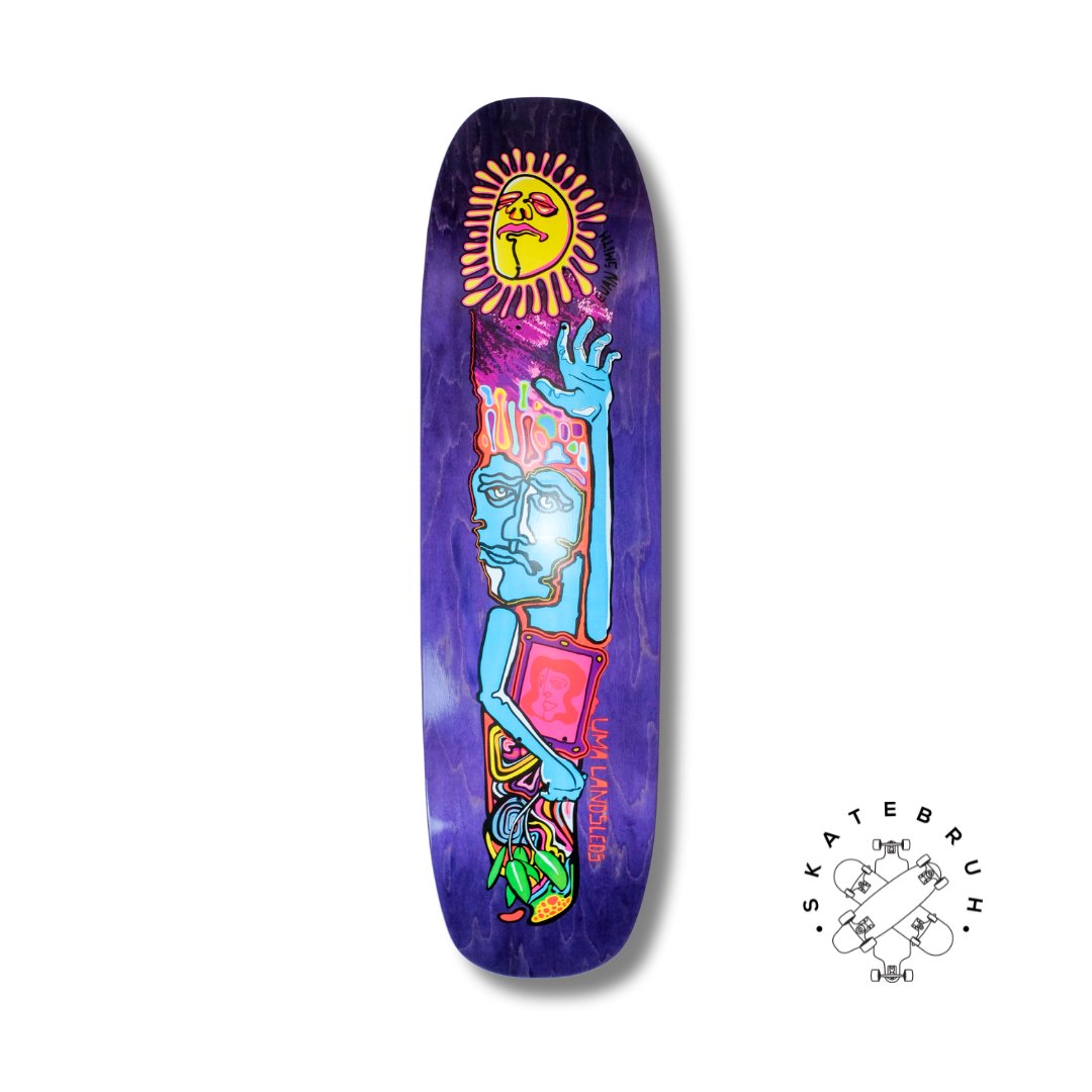 Uma Streams Evan Smith 8.625" on Headroom skateboard deck - SkatebruhSG