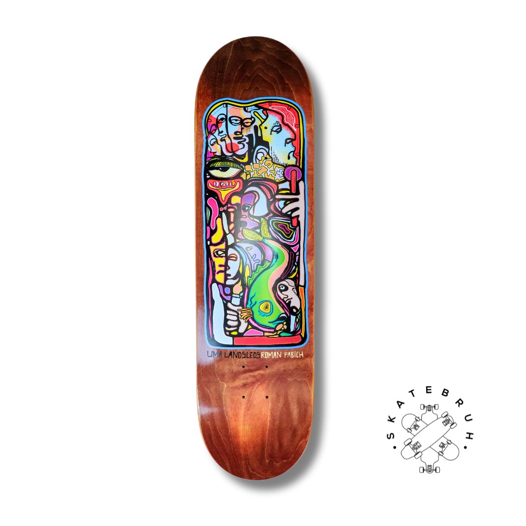 Uma Streams Roman Pabich 8.38" skateboard deck - SkatebruhSG
