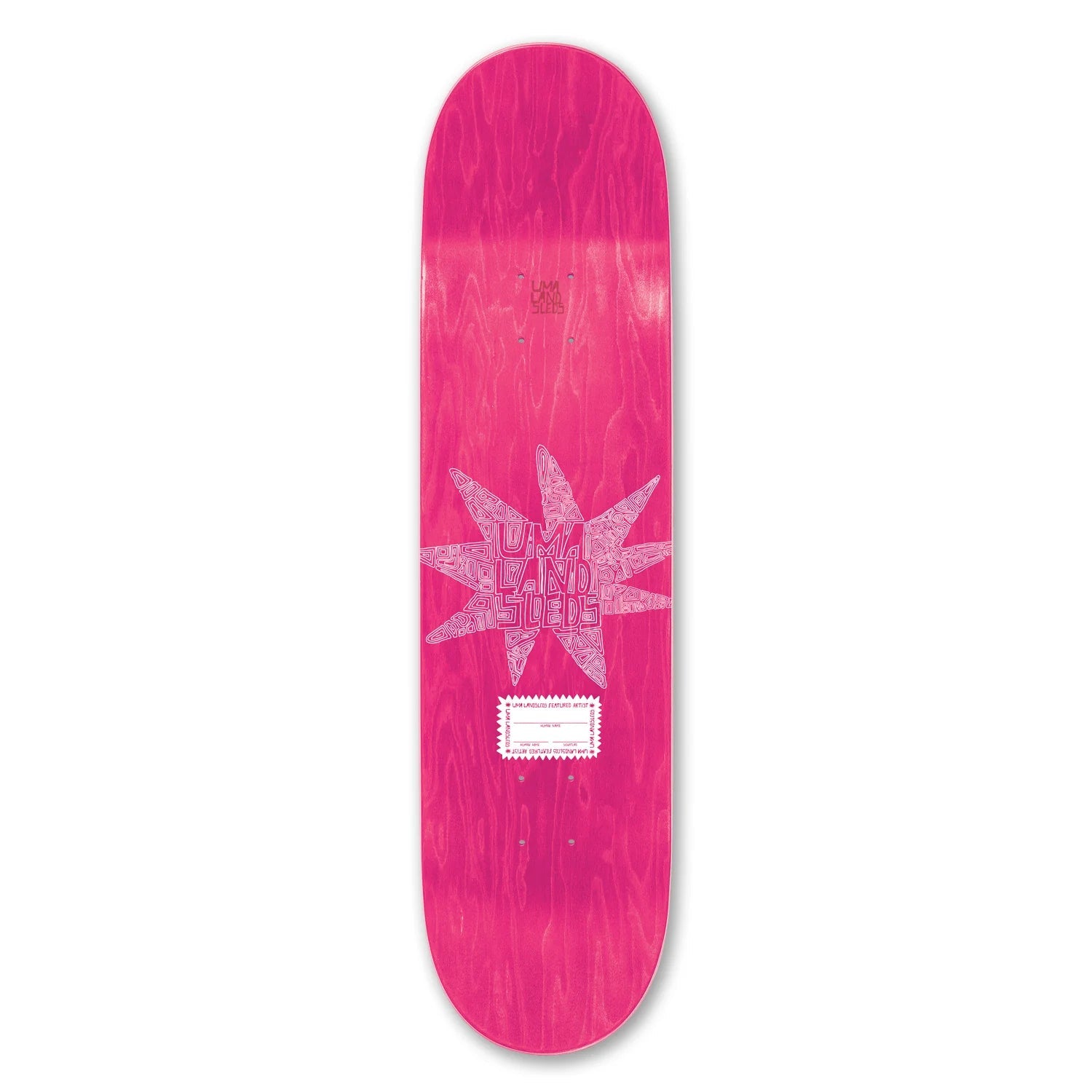 Uma Streams Team 8" skateboard deck - SkatebruhSG