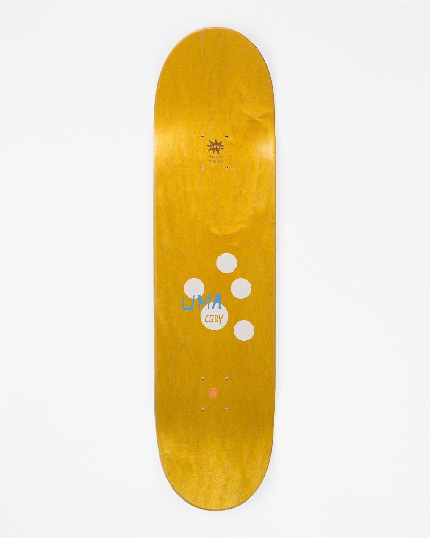 UMA 'Undercurrent Cody' 8.38" skateboard deck - Custom Skateboard Builder - SkatebruhSG