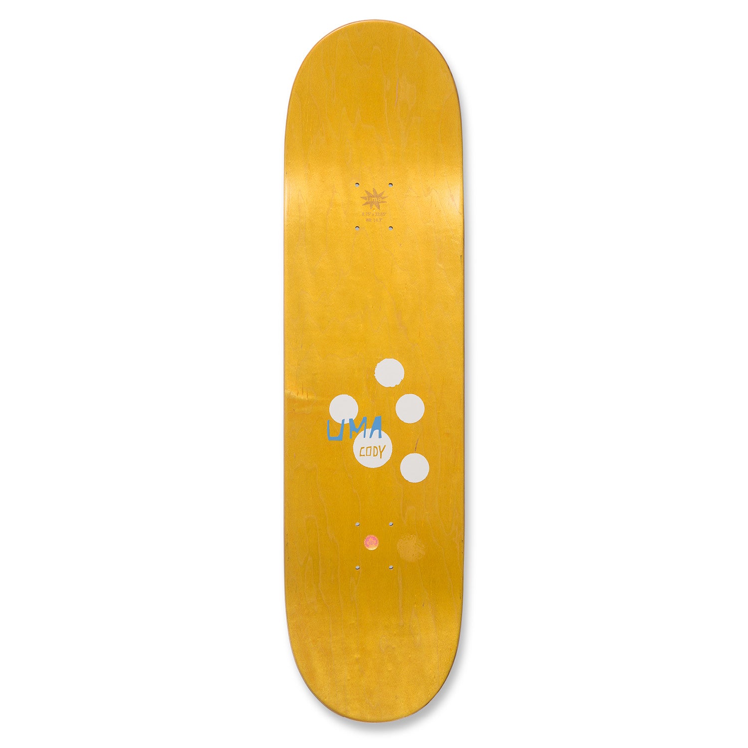 UMA 'Undercurrent Cody' 8.75" skateboard deck - Custom Skateboard Builder - SkatebruhSG