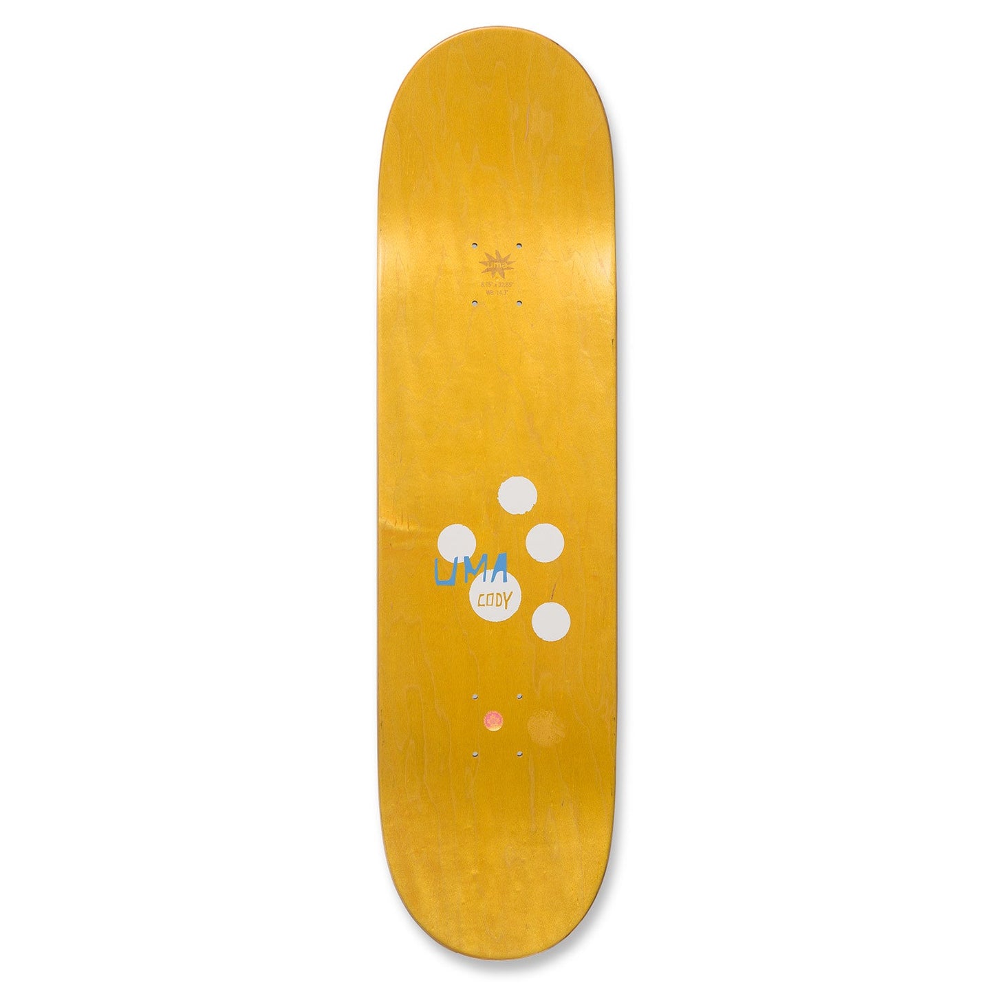 UMA 'Undercurrent Cody' 8.75" skateboard deck - SkatebruhSG