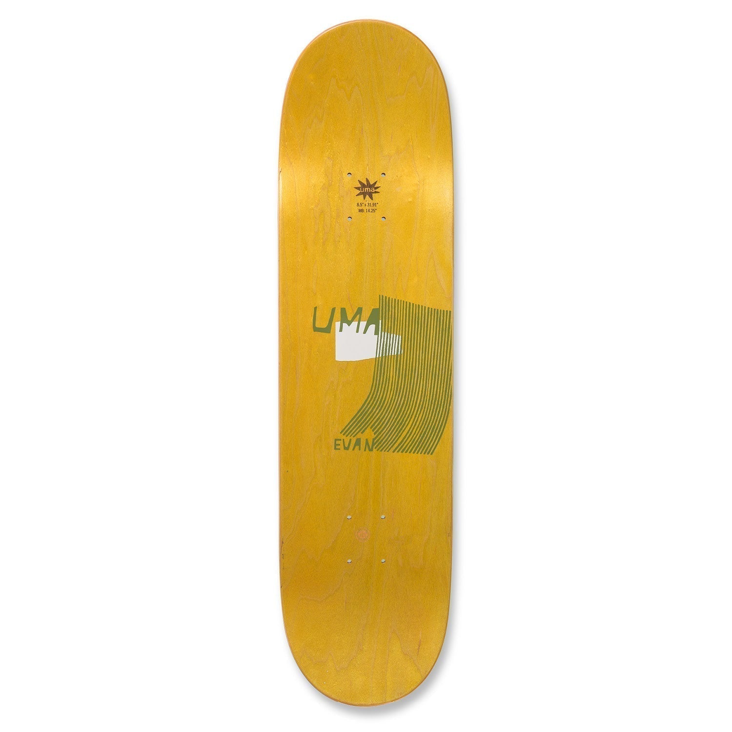 UMA 'Undercurrent Evan' 8.25" skateboard deck - Custom Skateboard Builder - SkatebruhSG