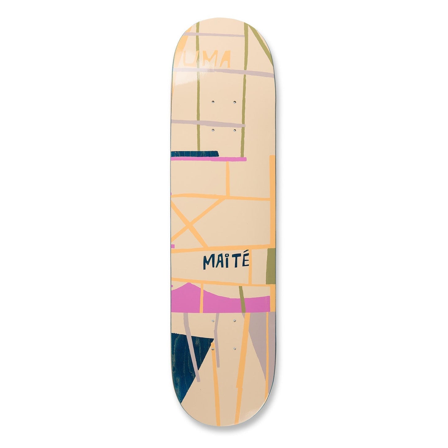 UMA 'Undercurrent Maité' 8.0" skateboard deck - SkatebruhSG