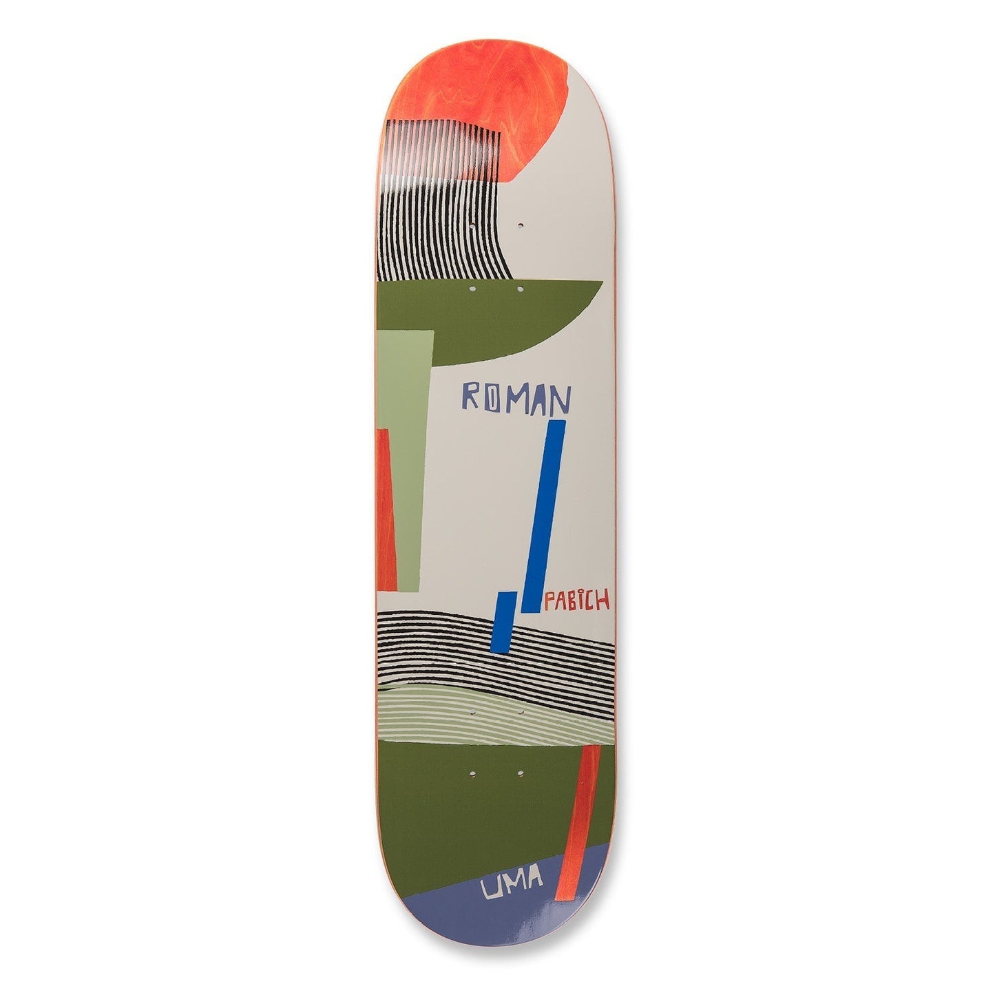 UMA 'Undercurrent Roman' 8.25" skateboard deck - Custom Skateboard Builder - SkatebruhSG